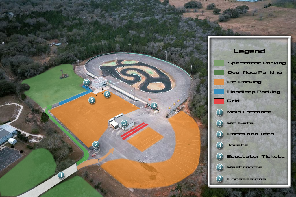 SSR Motorsports Park Facility Map