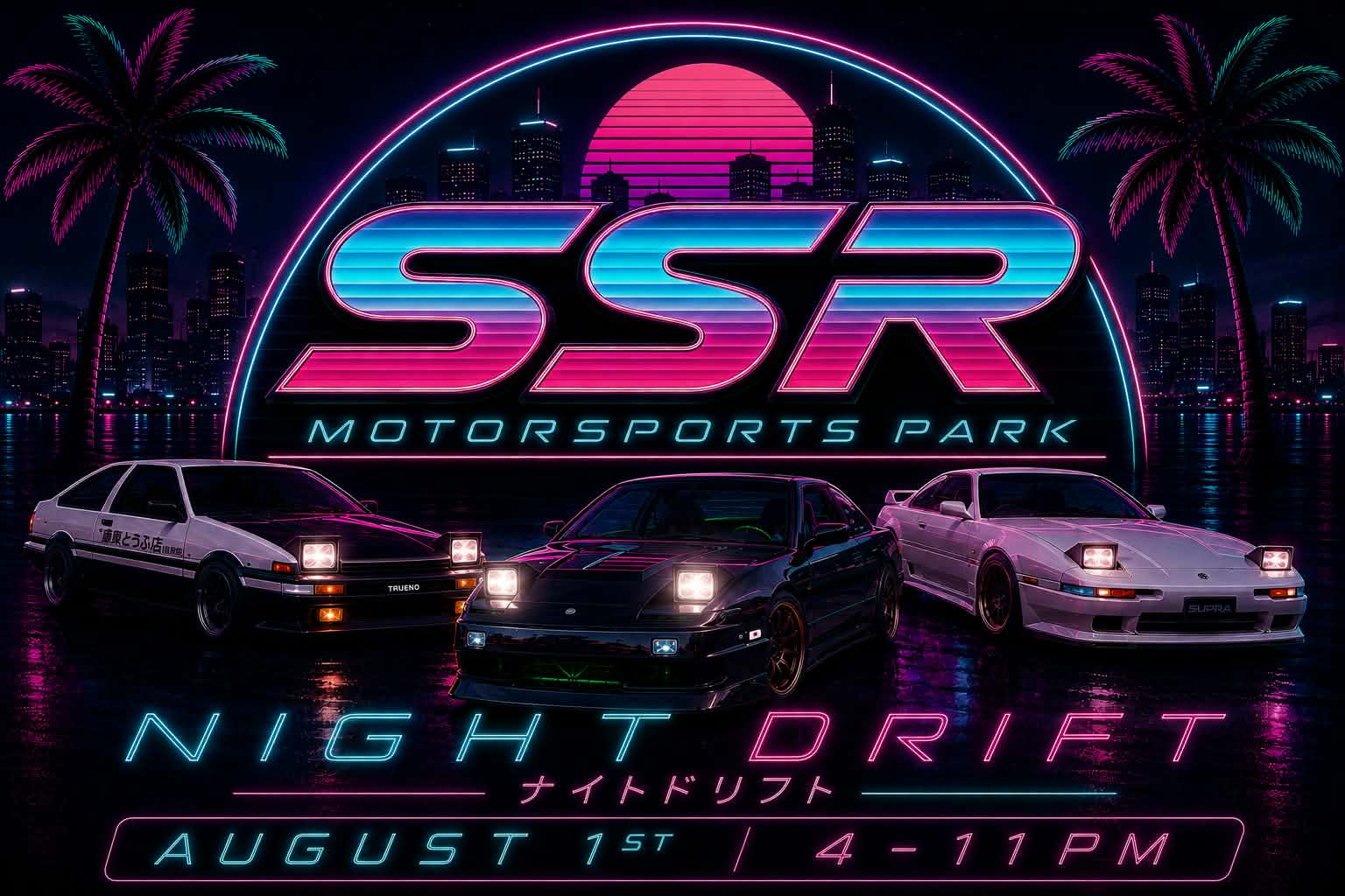 SSR Night Drift Vol. 1 Smoke Under the Lights